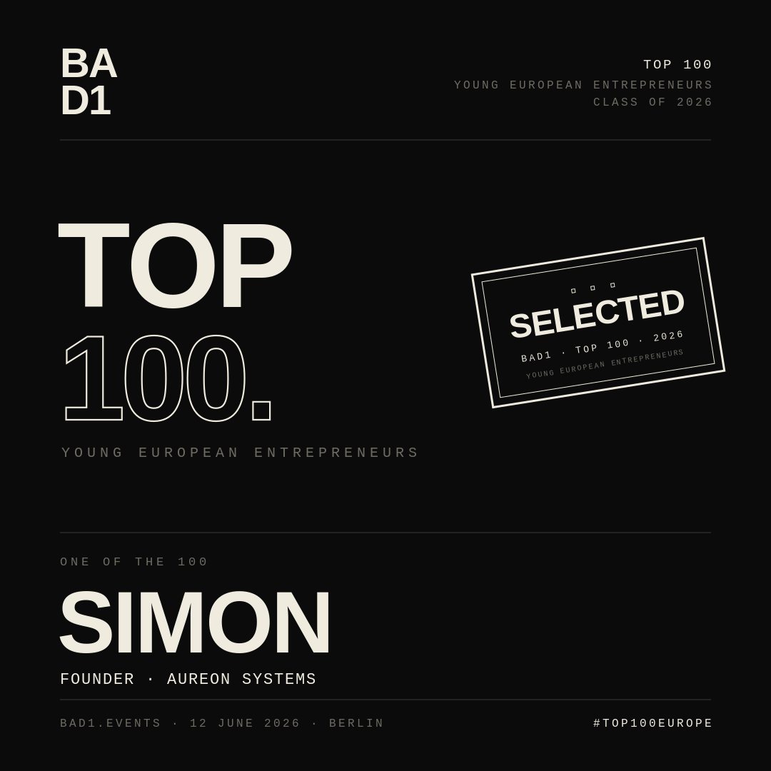 TOP 100 Entrepreneur